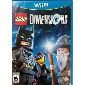 LEGO Dimensions Video Game for‎ Nintendo Wii U Complete Case Disc Untested